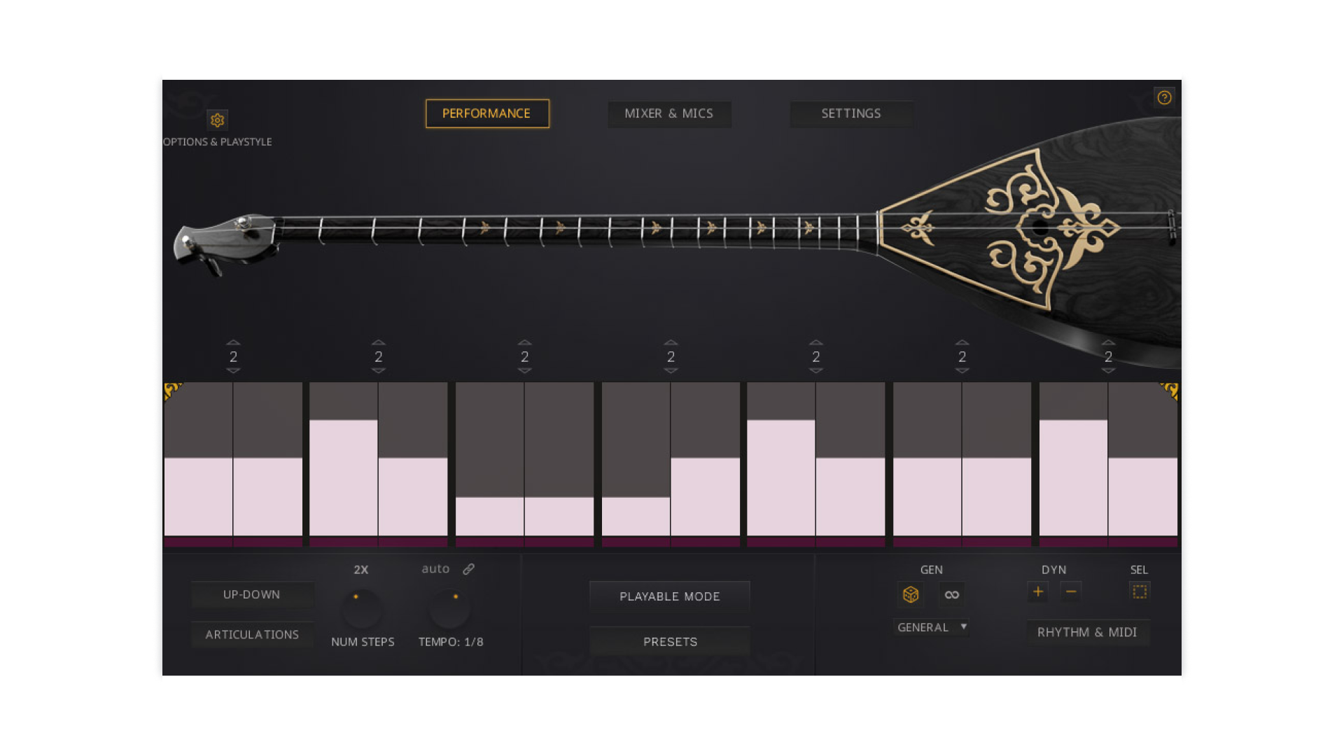 Flow and Motion: Dombra