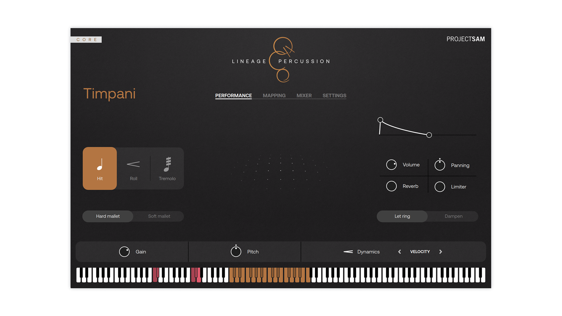 Lineage Percussion Core