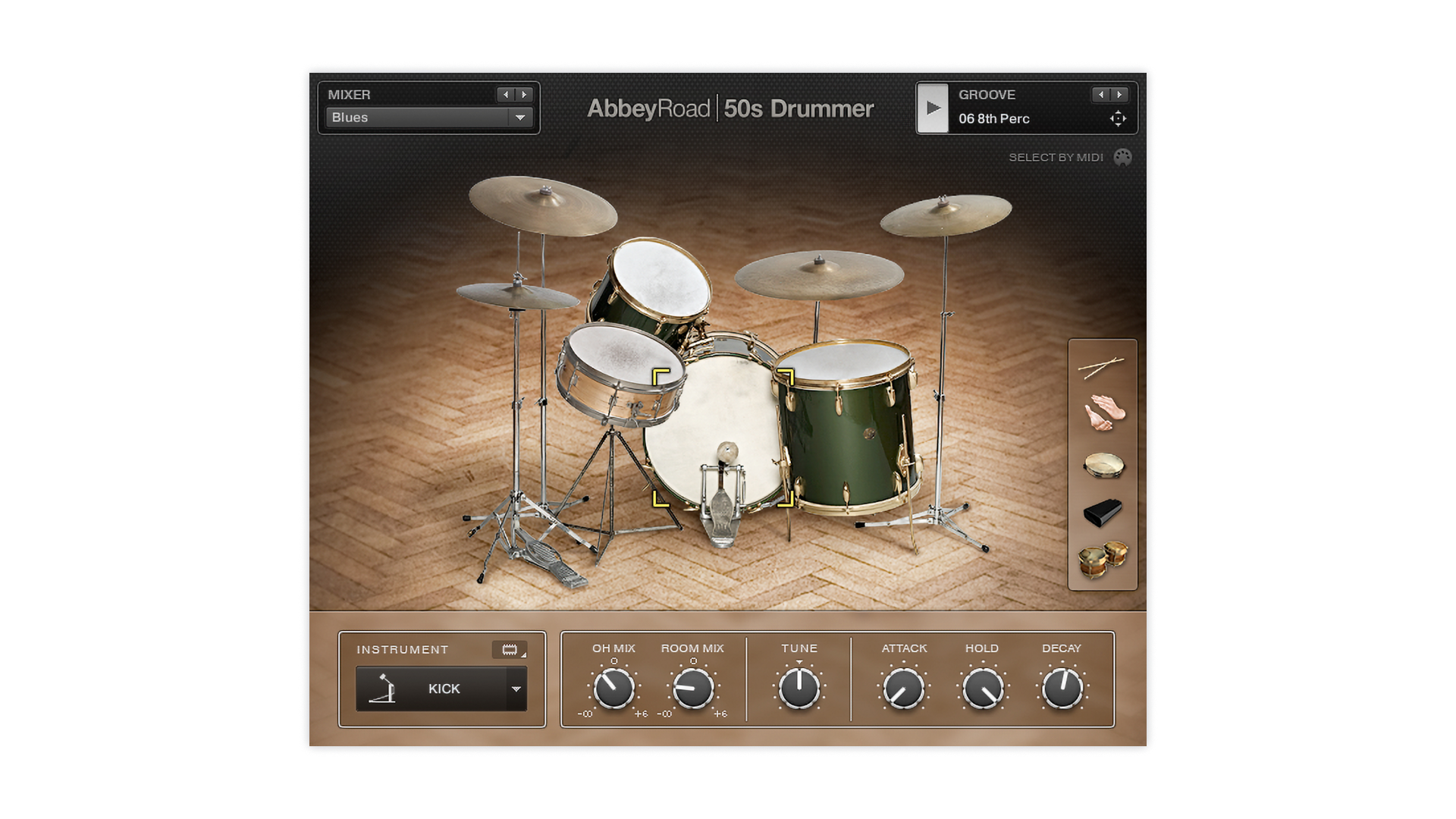 ABBEY ROAD 50s DRUMMER