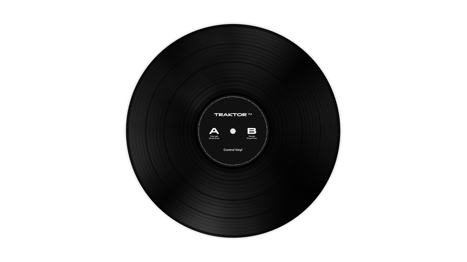Traktor Control Vinyl Black