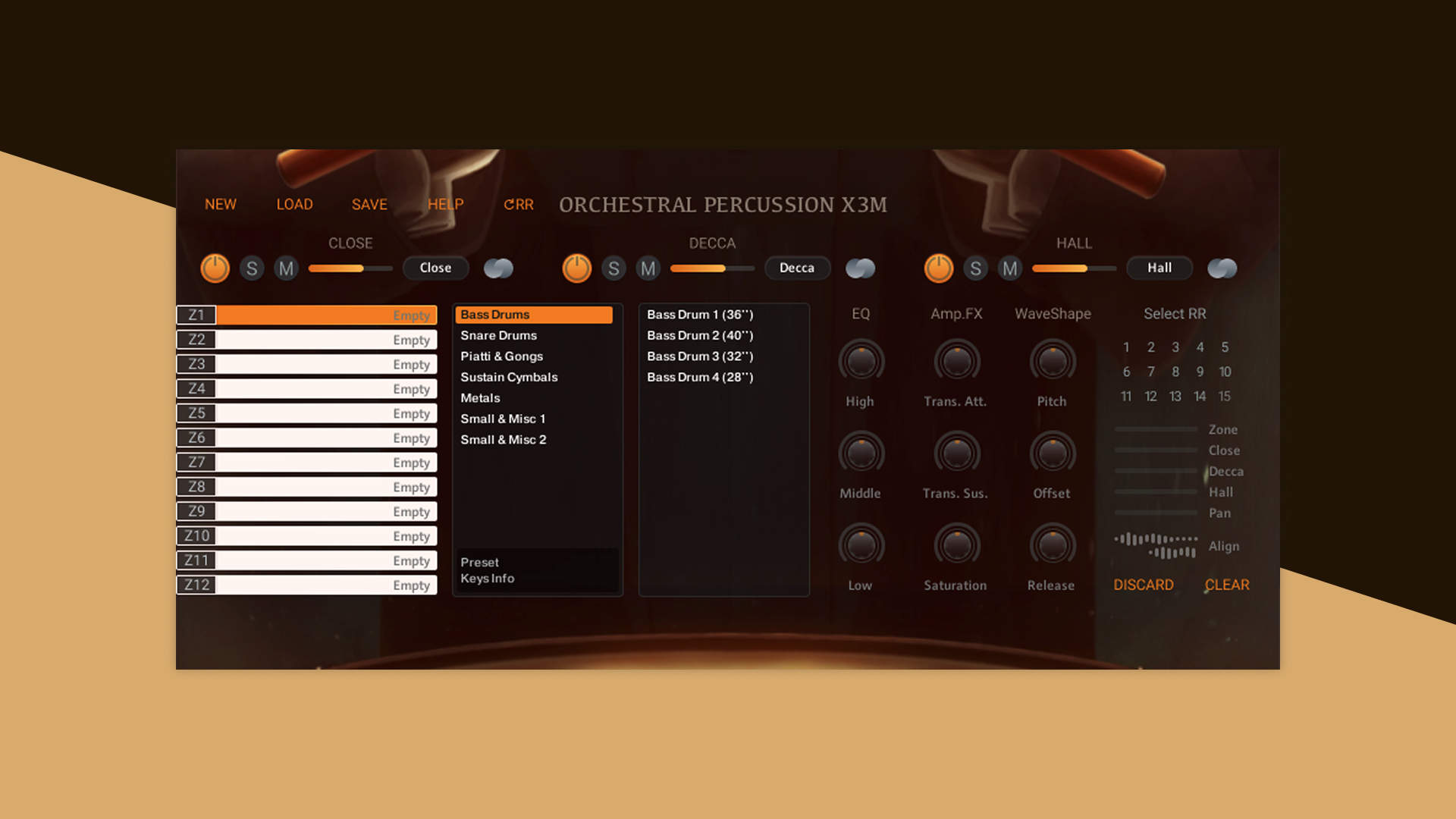 Orchestral Percussion X3M