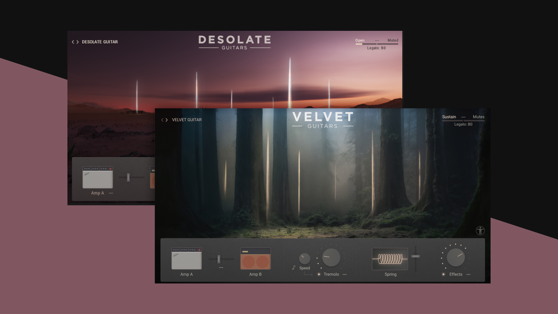 Desolate & Velvet Guitars Bundle
