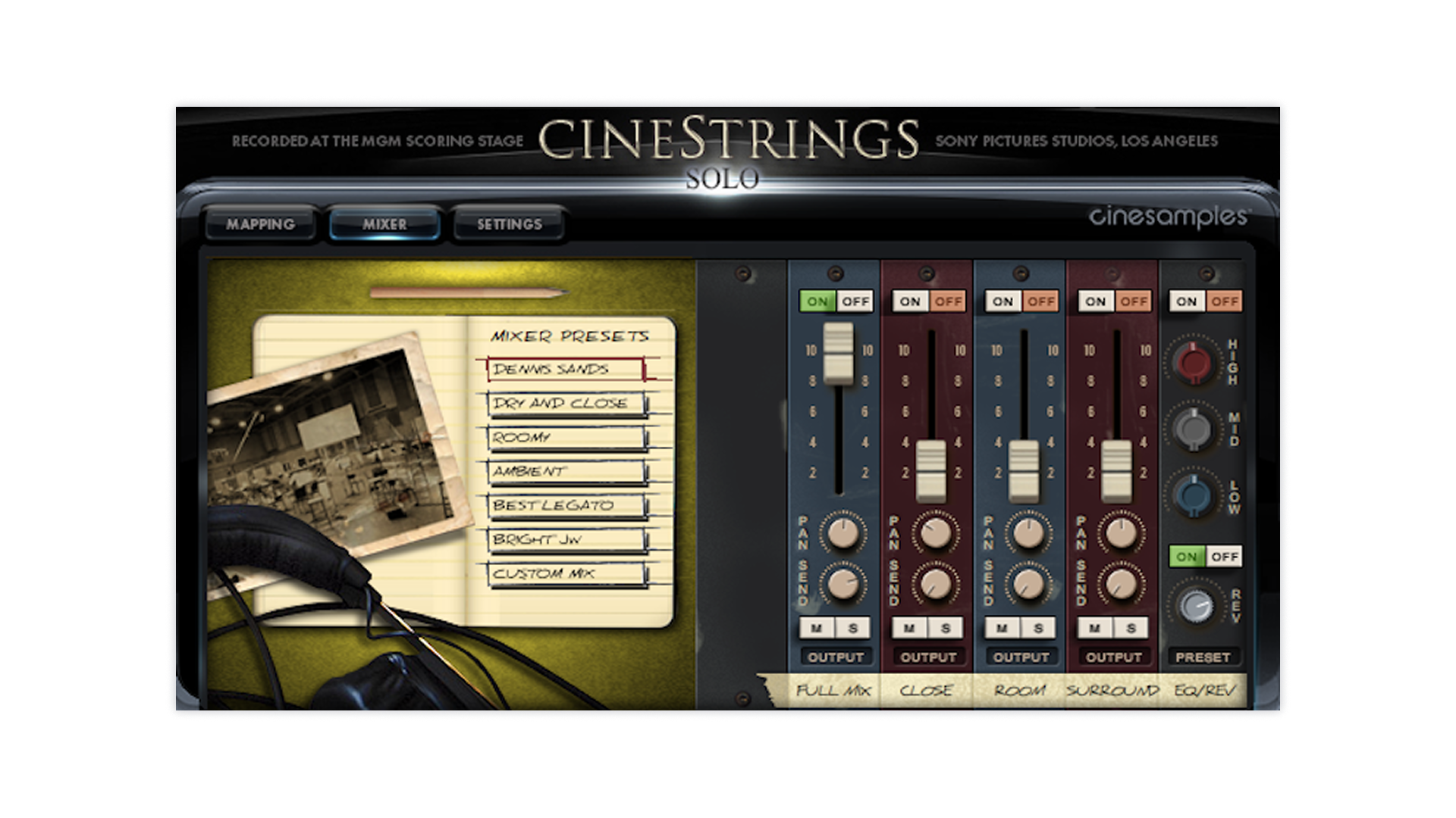 CINESTRINGS SOLO