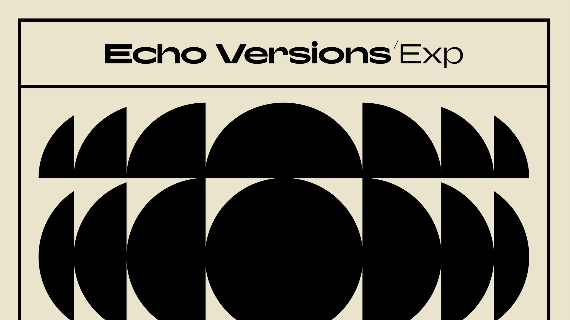 Echo Versions