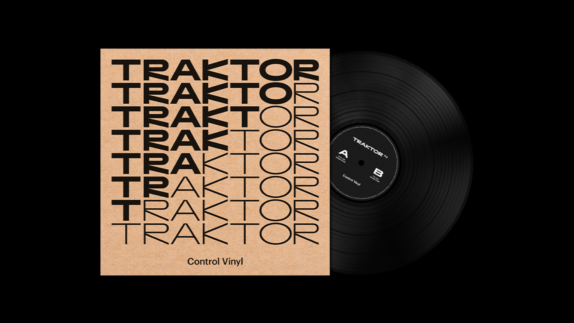 Traktor Control Vinyl Black