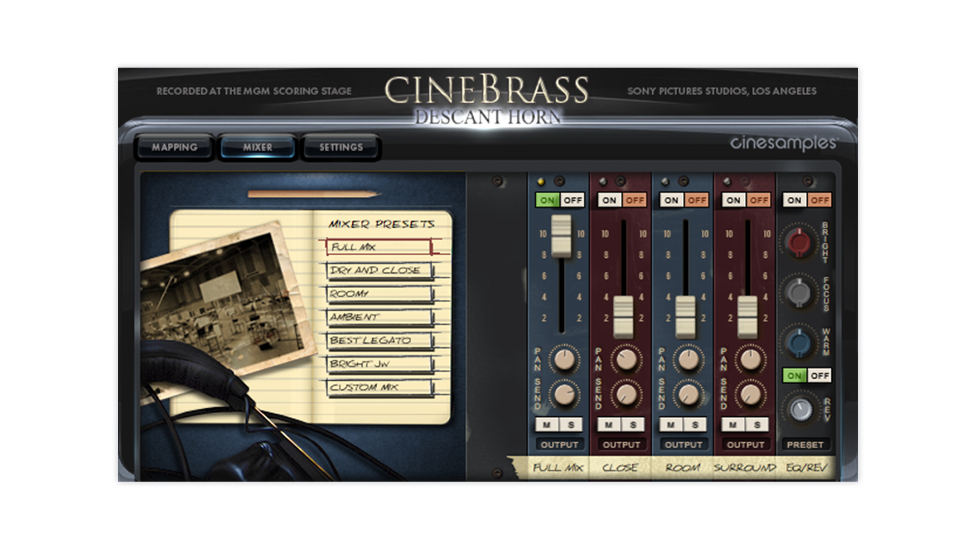 CINEBRASS DESCANT HORN