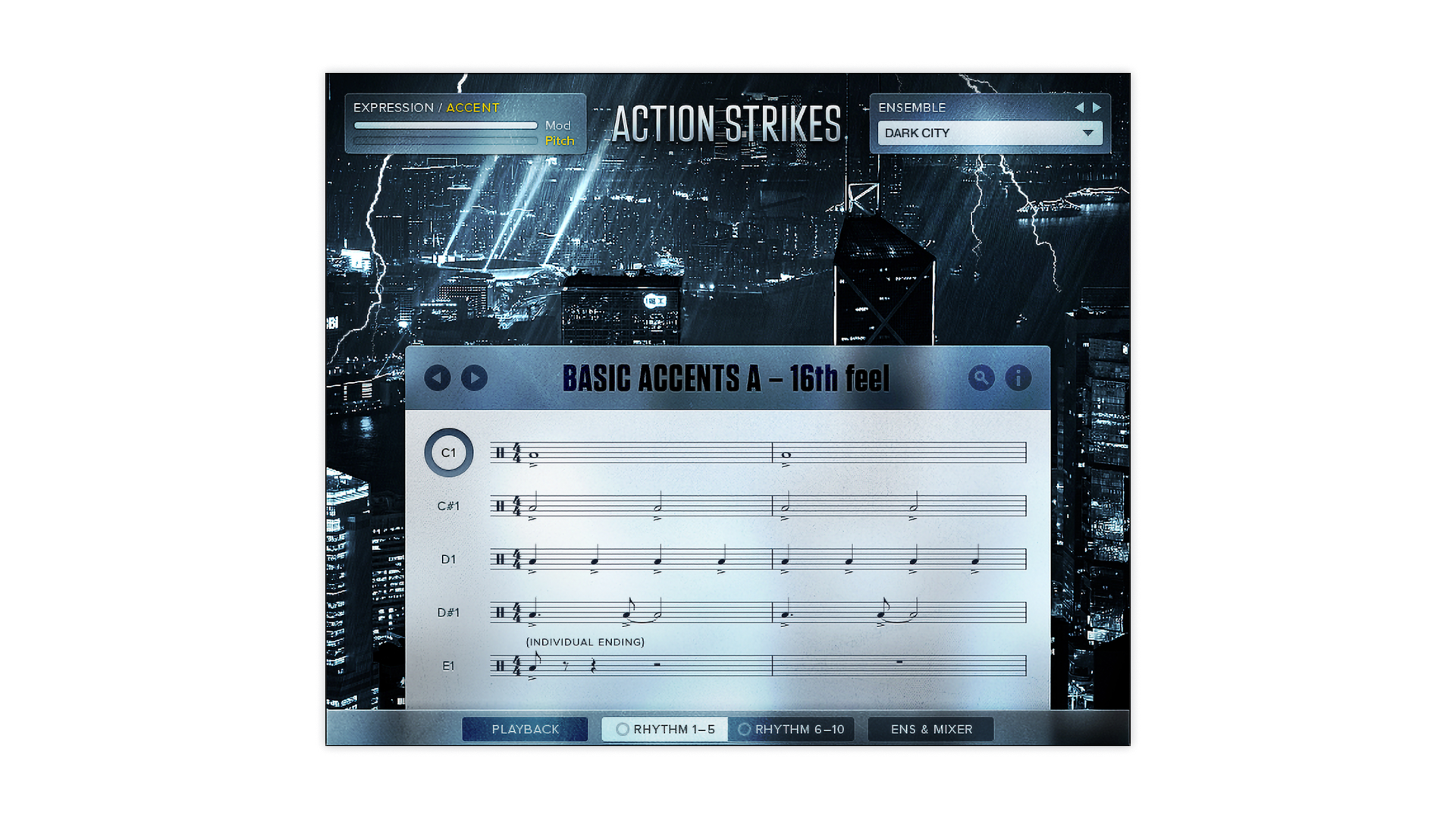 ACTION STRIKES