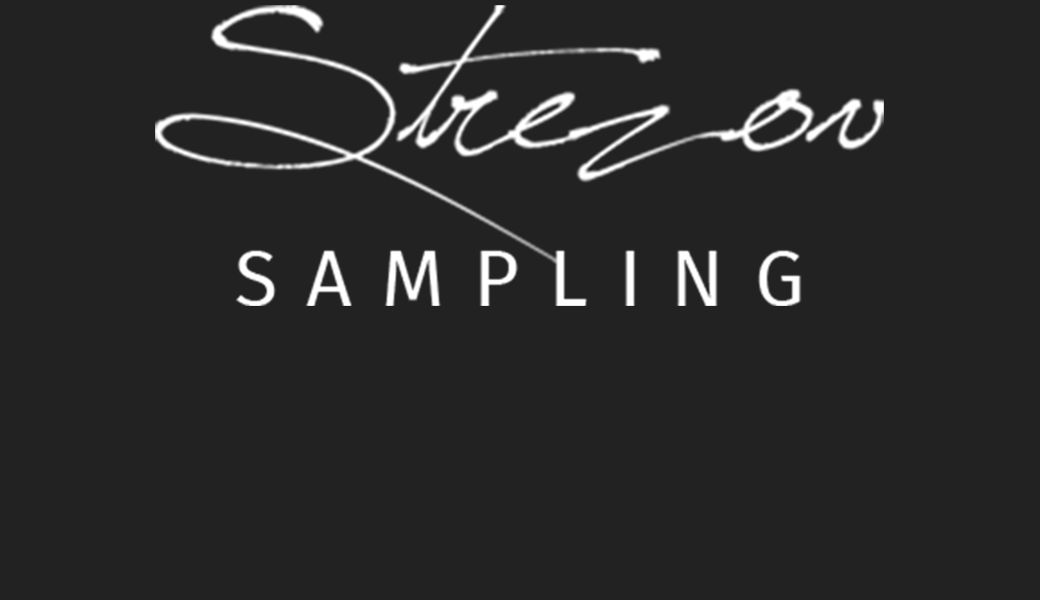 À PROPOS DE STREZOV SAMPLING