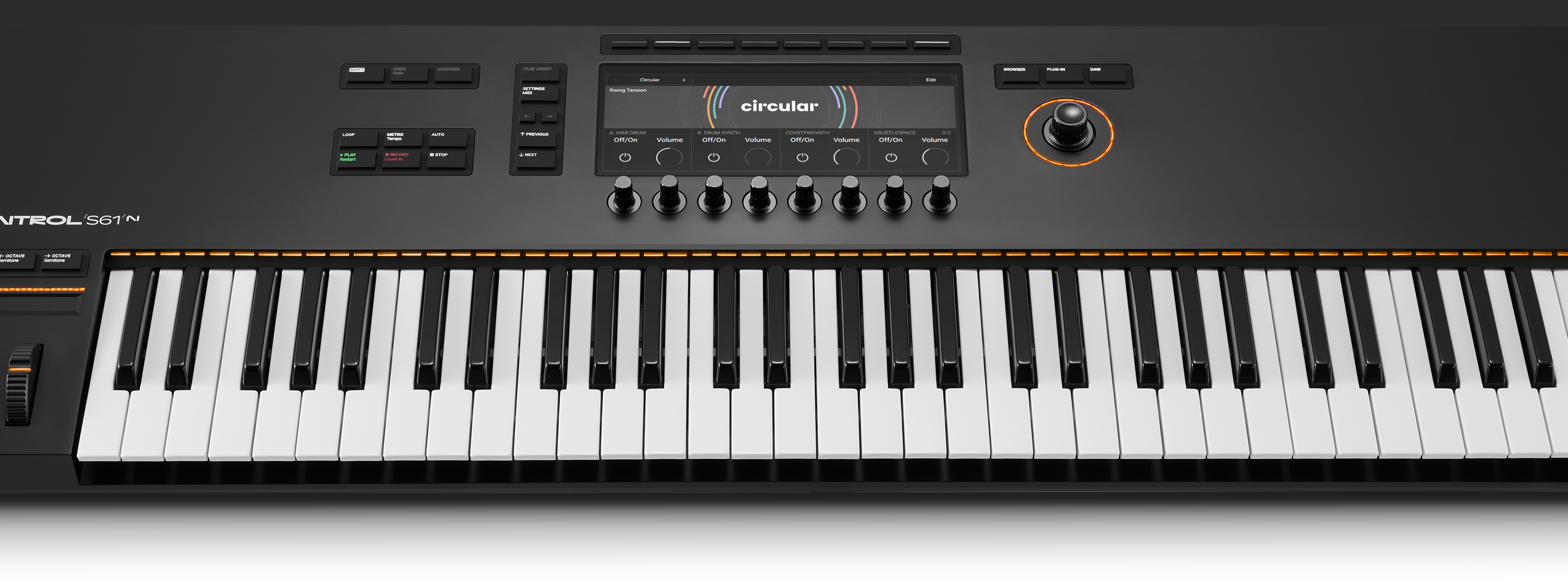 Utilise-le avec les claviers Kontrol