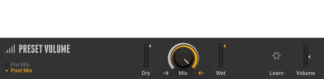 Preset Volume