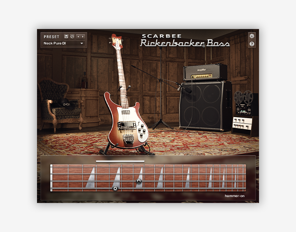 10. Scarbee Rickenbacker® Bass