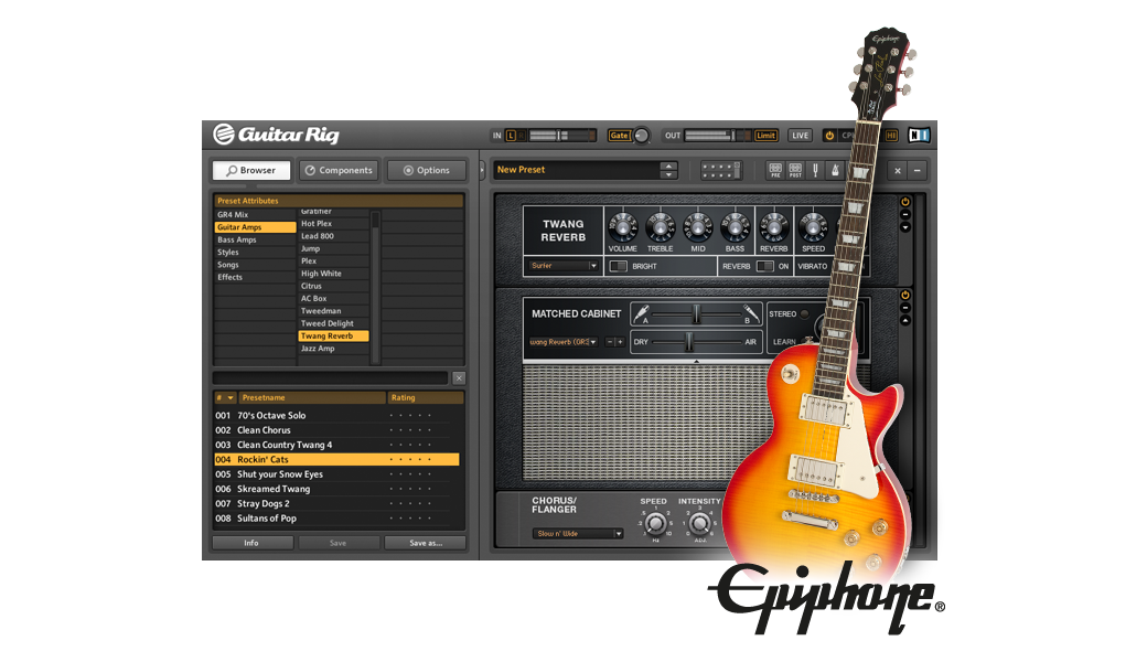 GUITAR RIG 5 LE FOR EPIPHONE CUSTOMERS