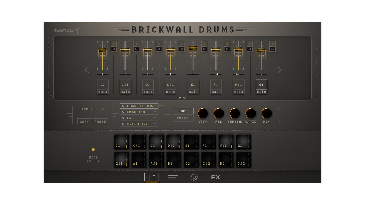 Brickwall Drums - Carousel Image 1
