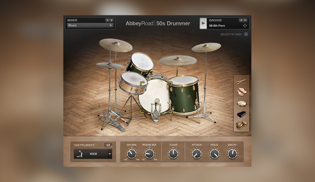 ABBEY ROAD 50S DRUMMER