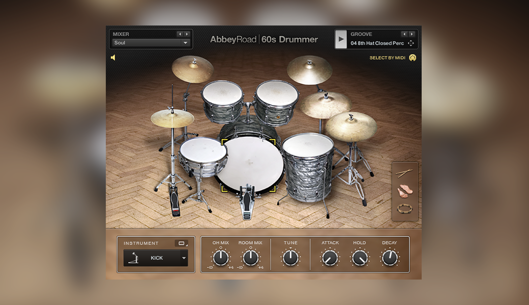 ABBEY ROAD 60S DRUMMER