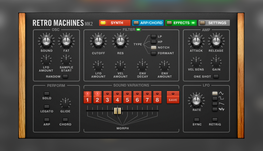 RETRO MACHINES MK2