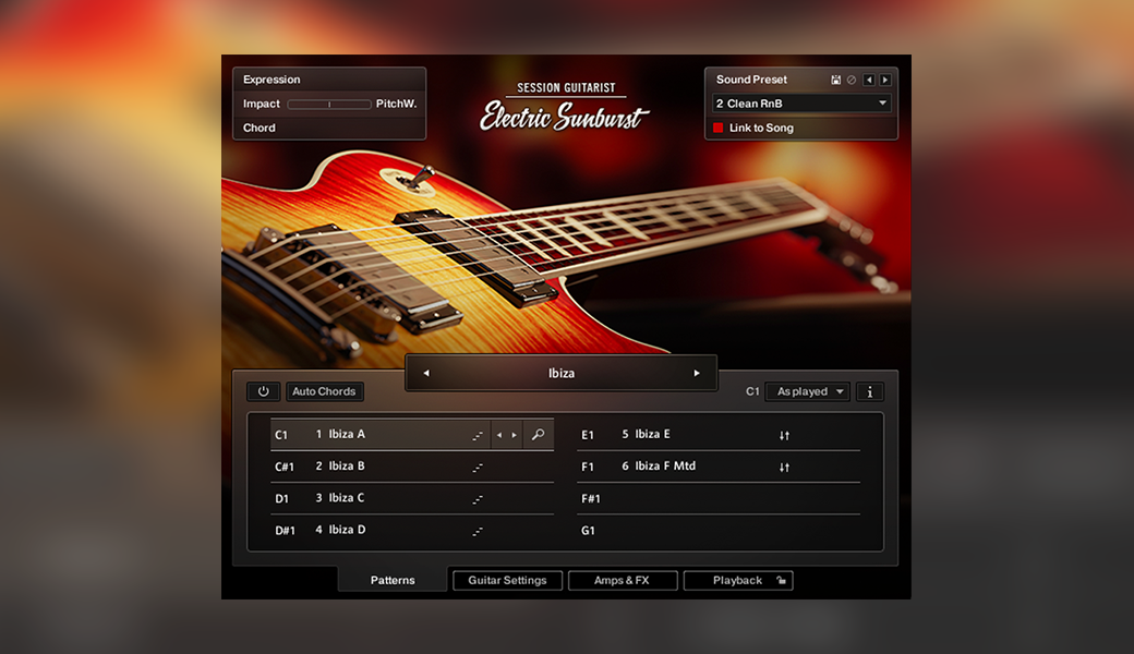 Session Guitarist – Electric Sunburst