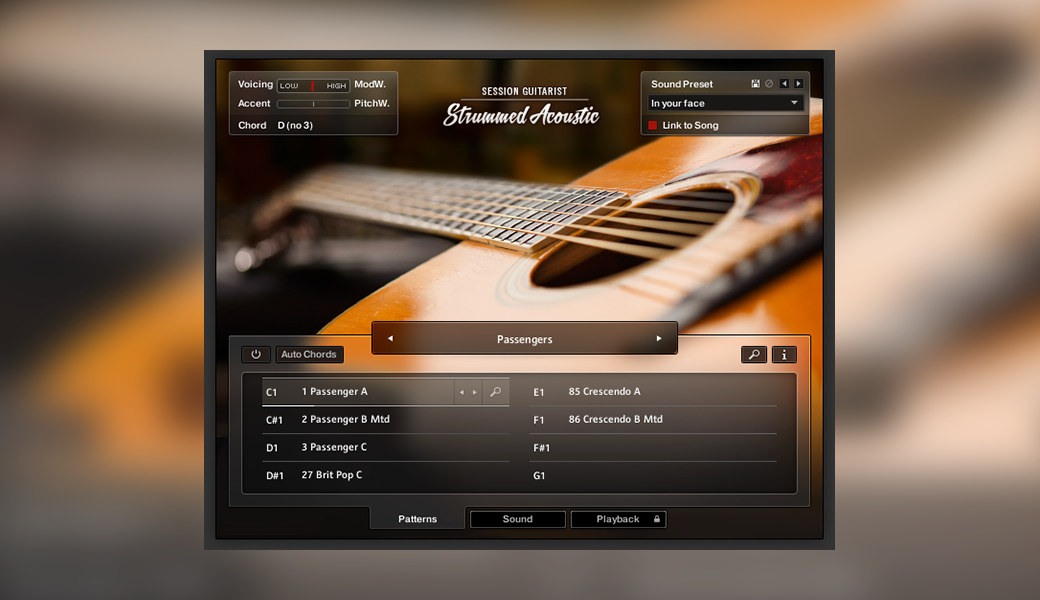 SESSION GUITARIST – STRUMMED ACOUSTIC
