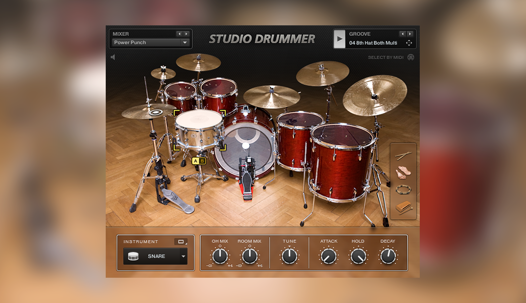 STUDIO DRUMMER
