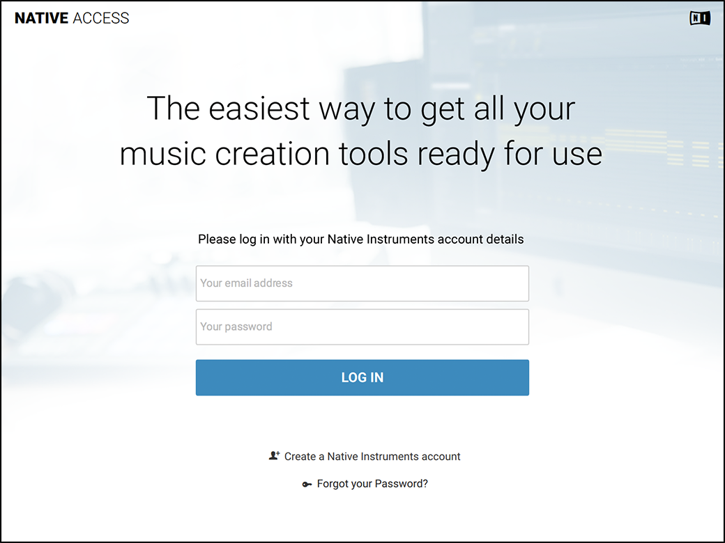 STEP 1: DOWNLOAD, INSTALL, AND RUN NATIVE ACCESS