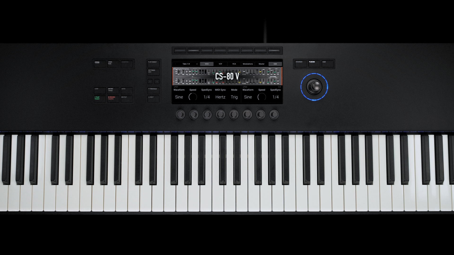 Jetzt mit polyphonem Aftertouch
