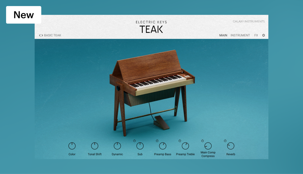 Electric Keys – Teak
