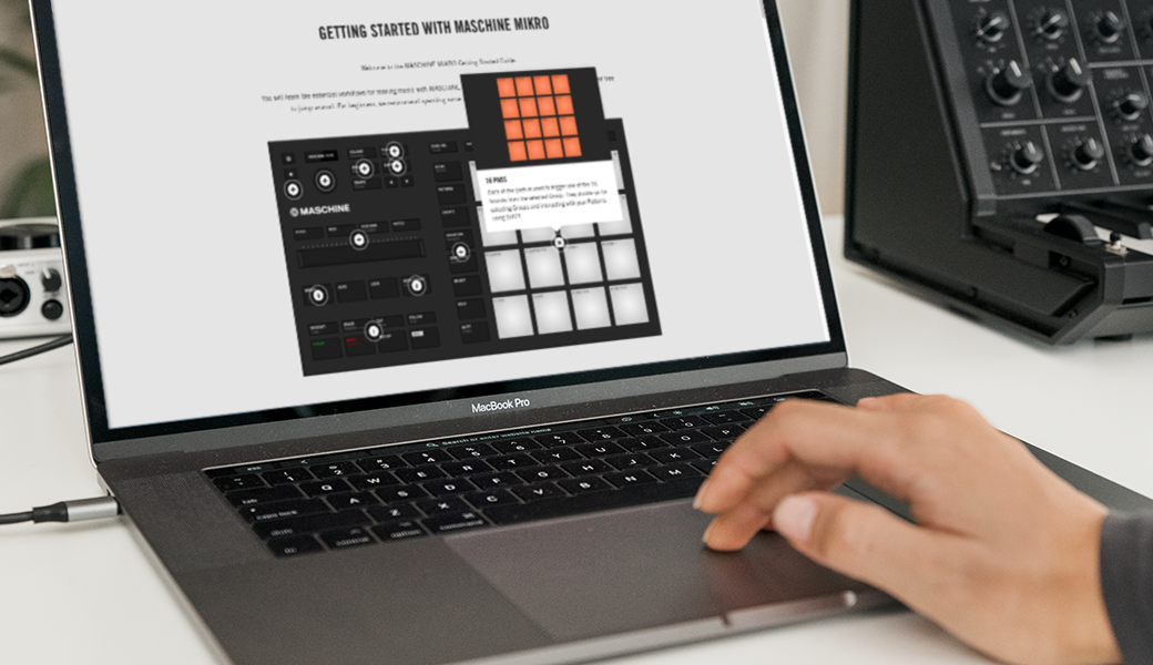 START YOUR MASCHINE MIKRO JOURNEY