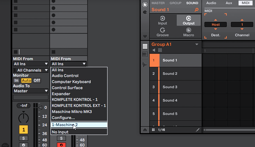 Using MIKRO in Ableton Live