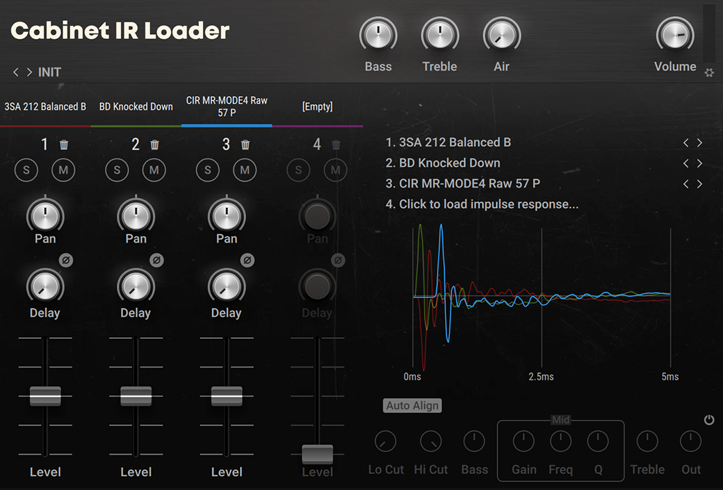 Cabinet Impulse Response Loader