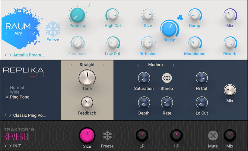 Reverb und Delay