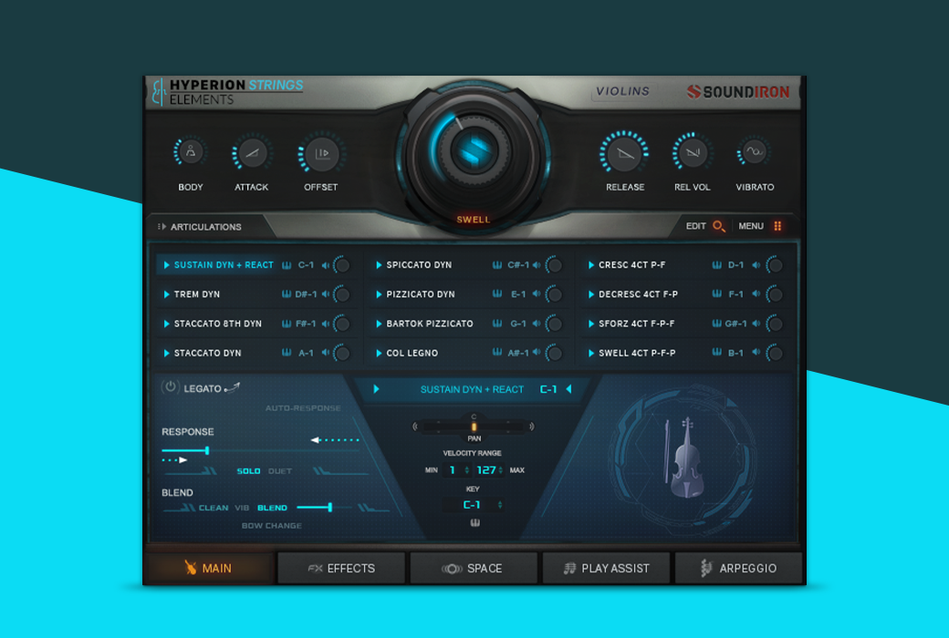 HYPERION STRINGS ELEMENTS