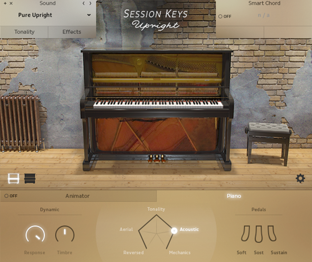 Session Keys Upright