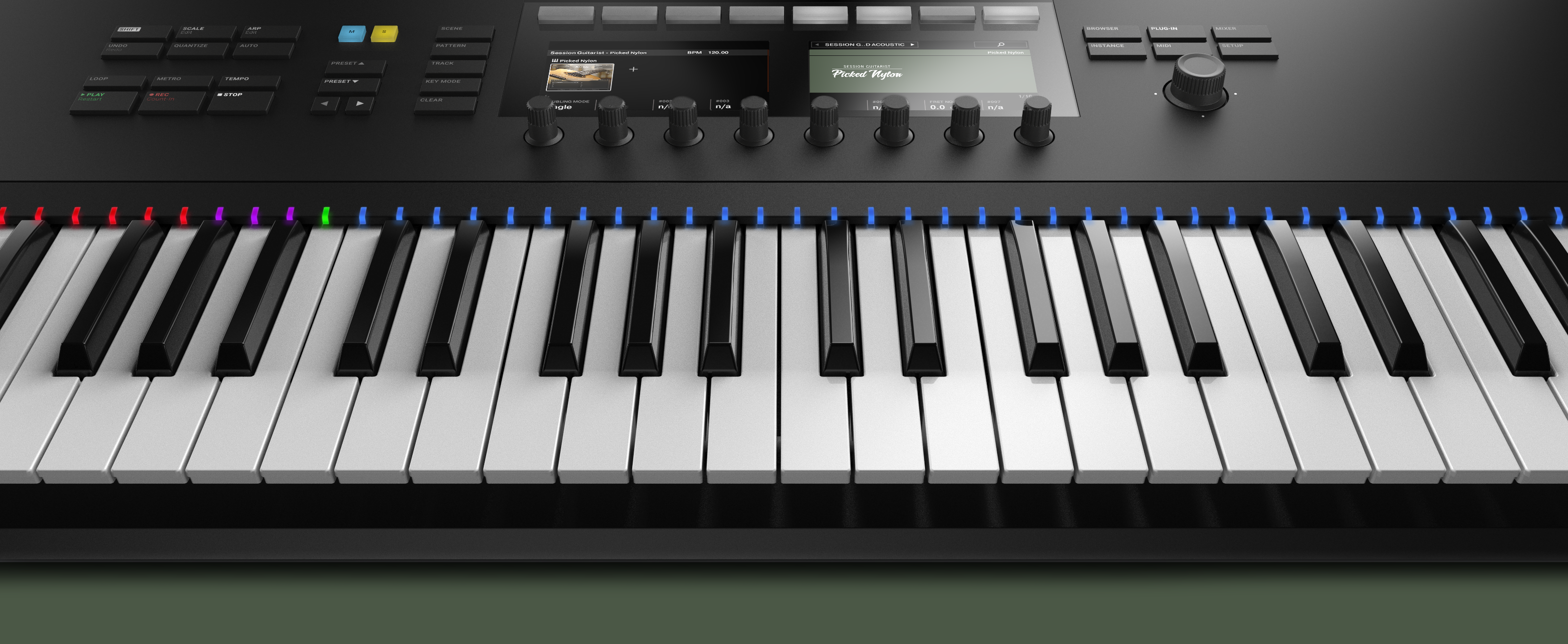 GITARRE SPIELEN MIT KOMPLETE KONTROL