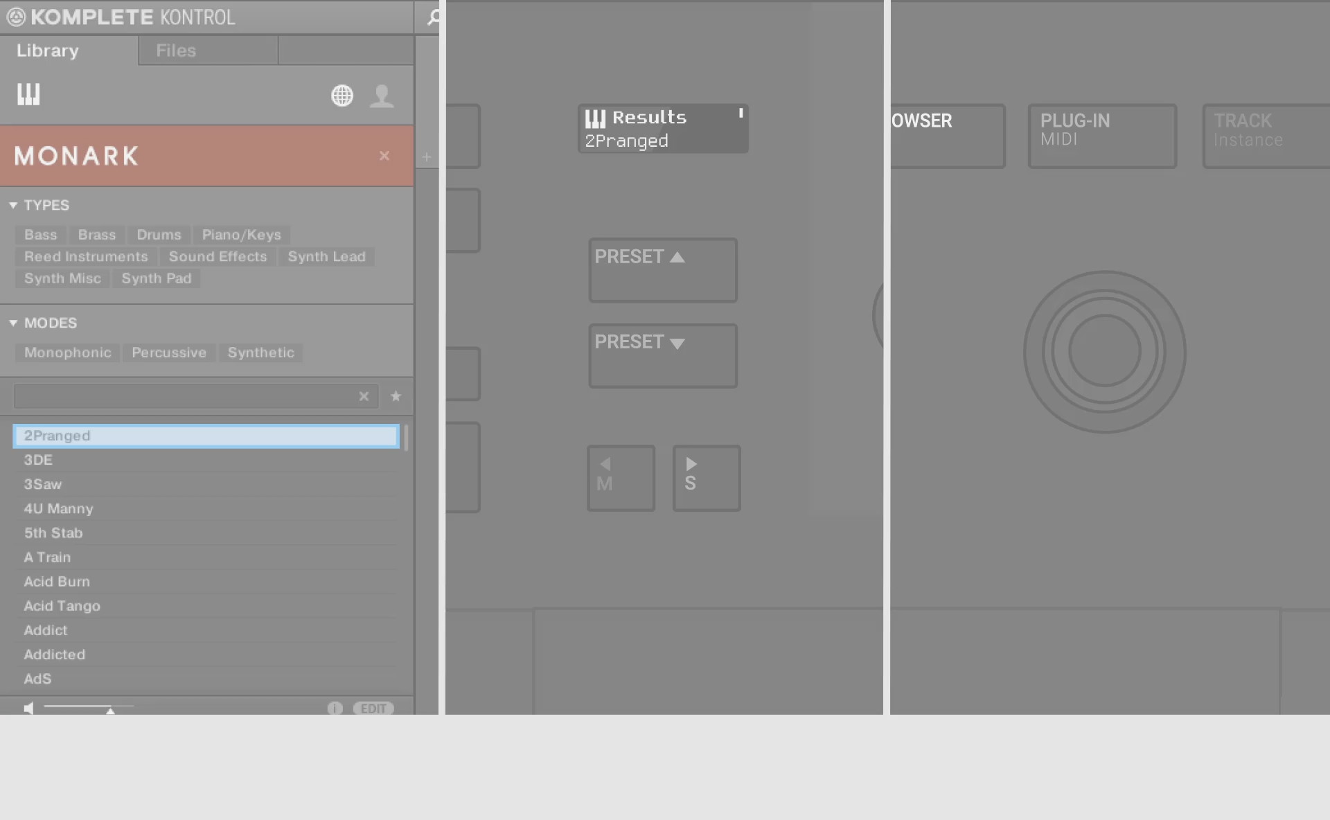 EXPLORAR PRESETS