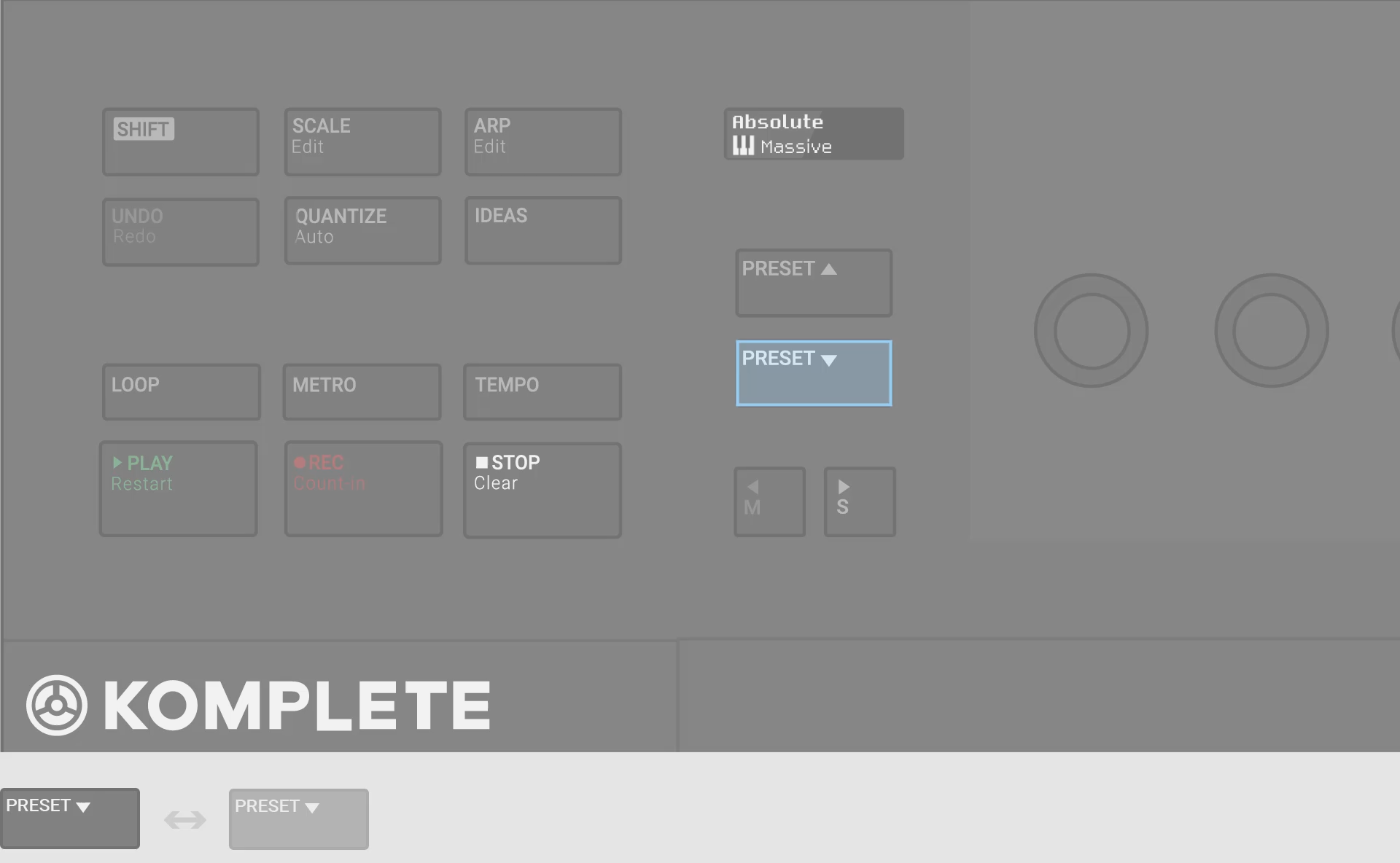 CHANGER DE PRESET