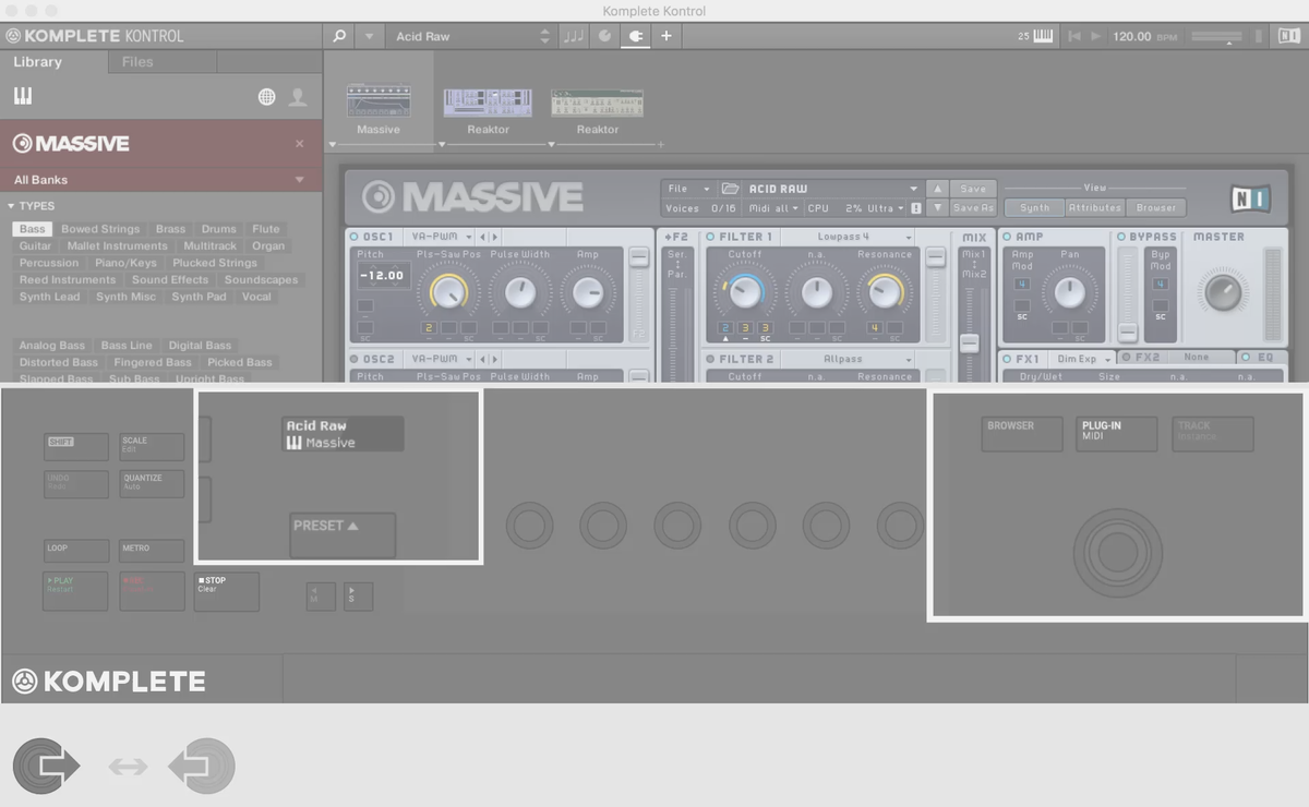 NAVIGUER DANS LES PLUG-INS