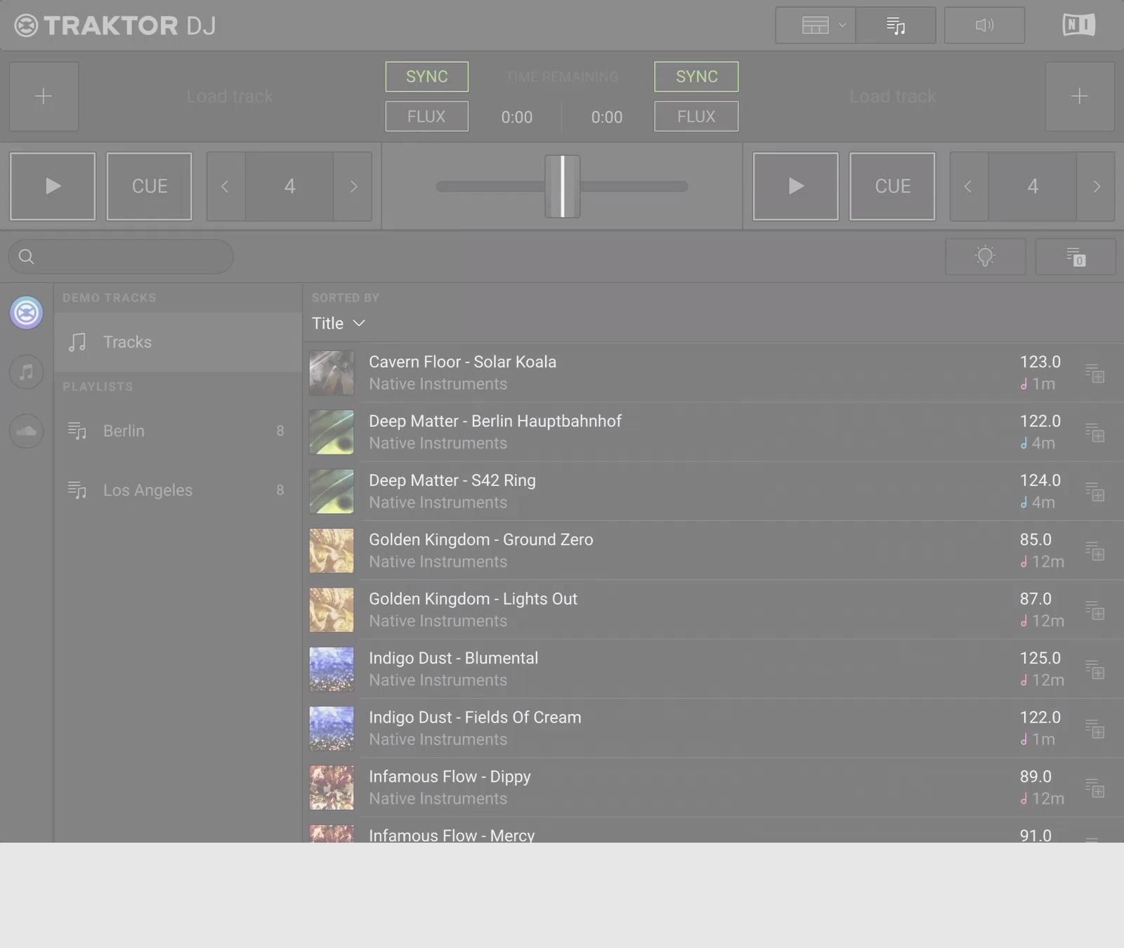 Playing a Track