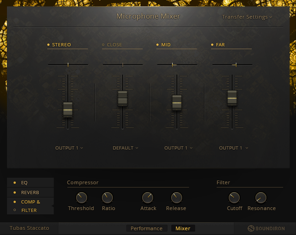MIXER AND EFFECTS
