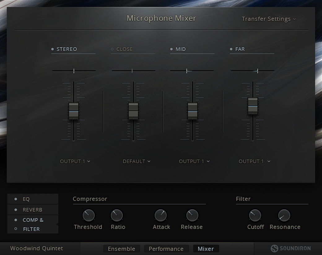 MIXER AND EFFECTS