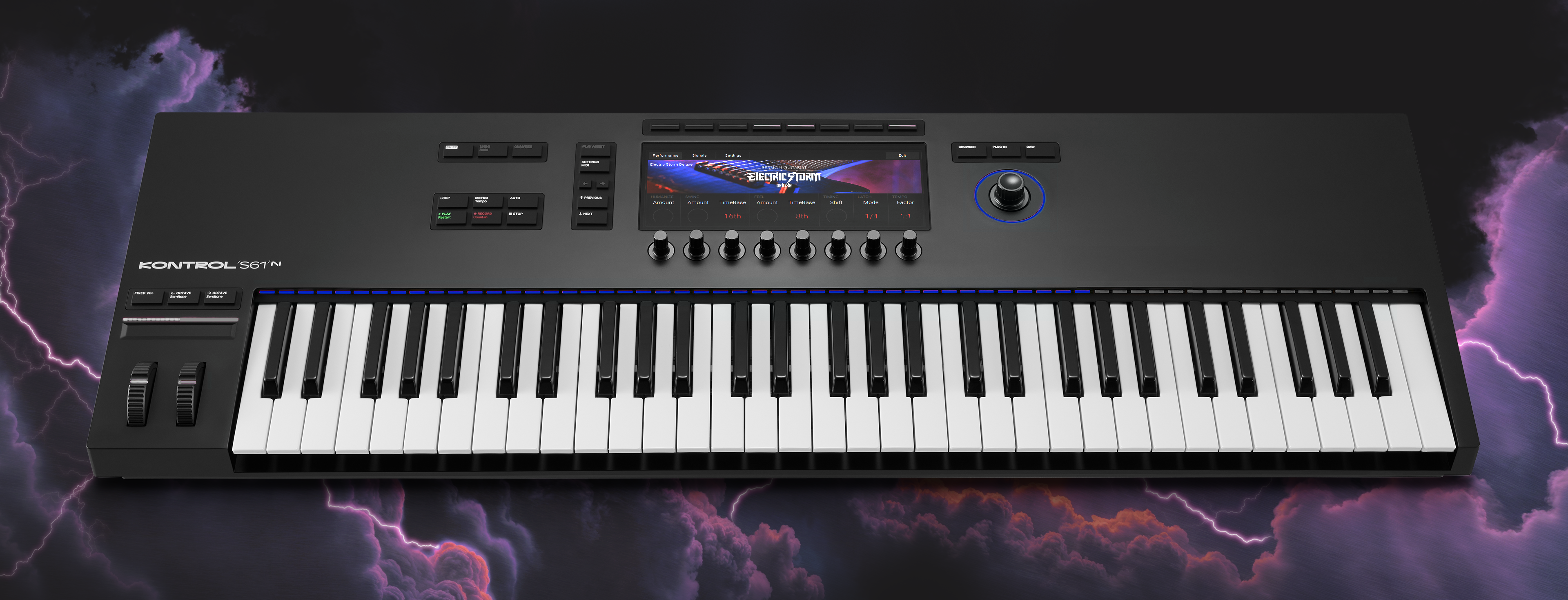 Kontrolキーボードで演奏しましょう