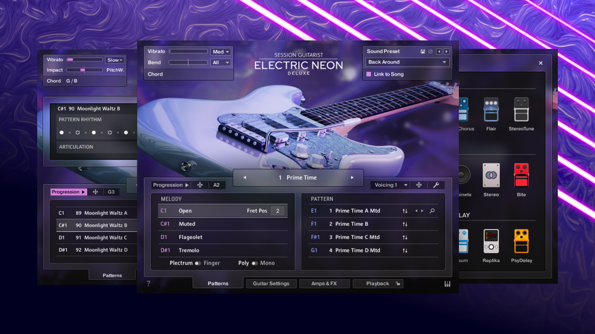 Session Guitarist – Electric Neon Deluxe