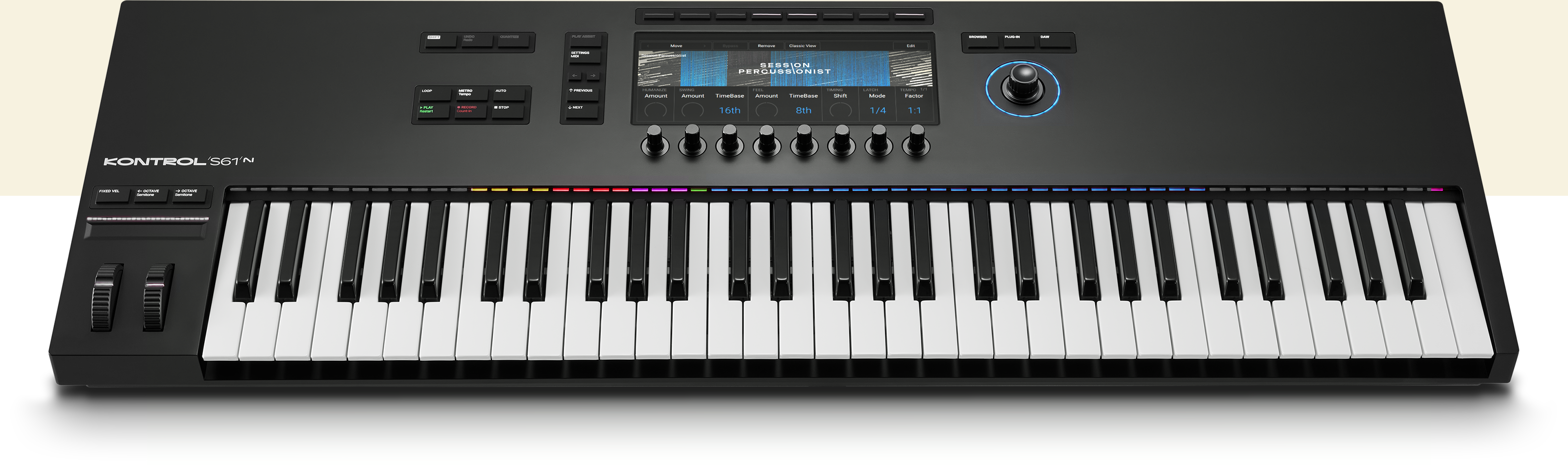 Play it with Kontrol keyboards