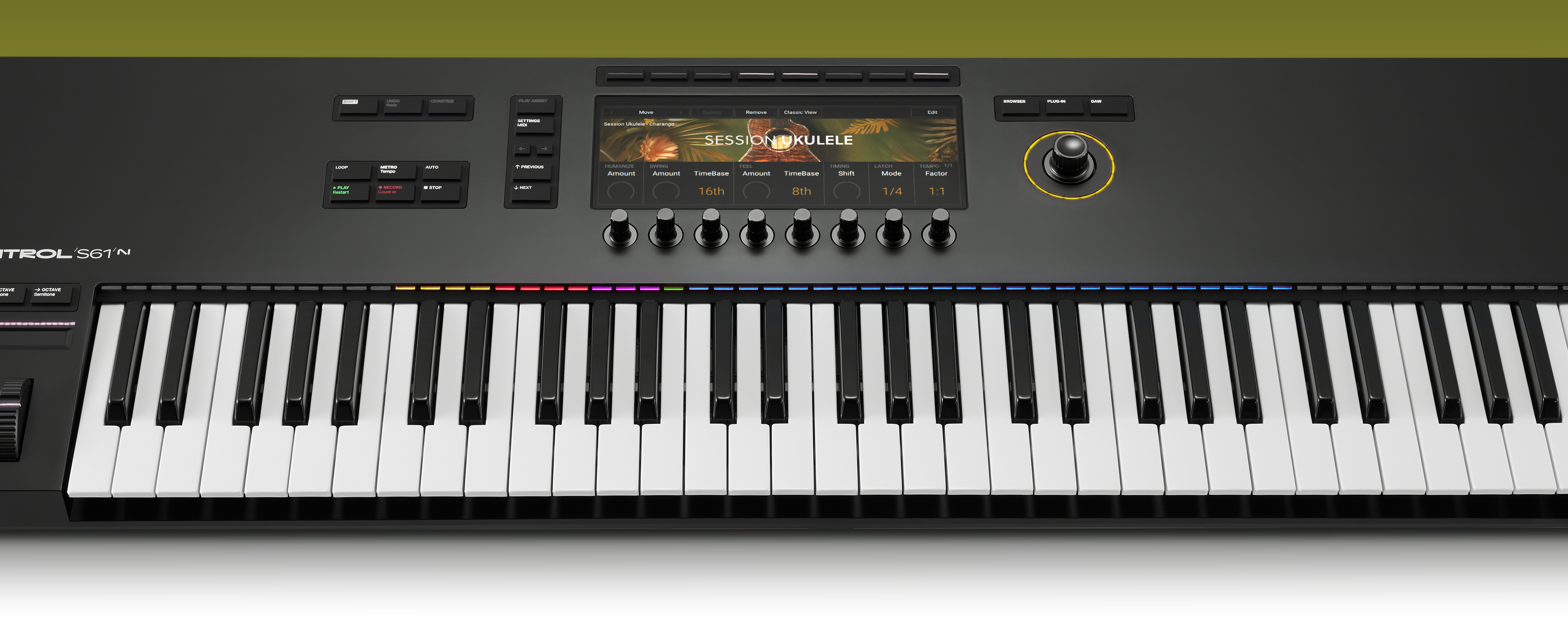 Play it with Kontrol keyboards