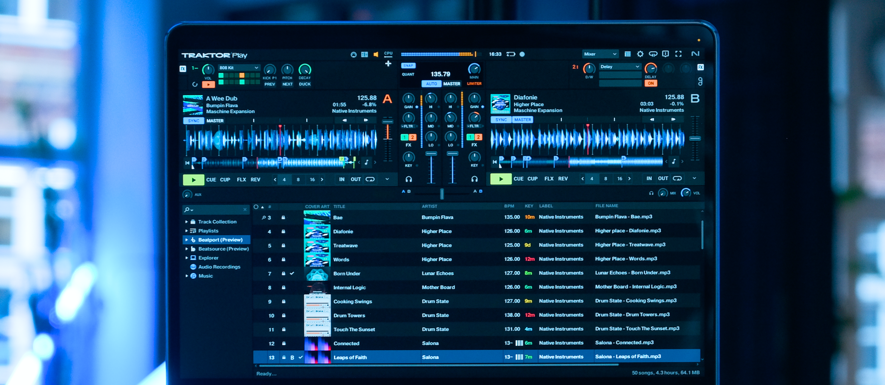 如何使用 Traktor Play 开始 DJing