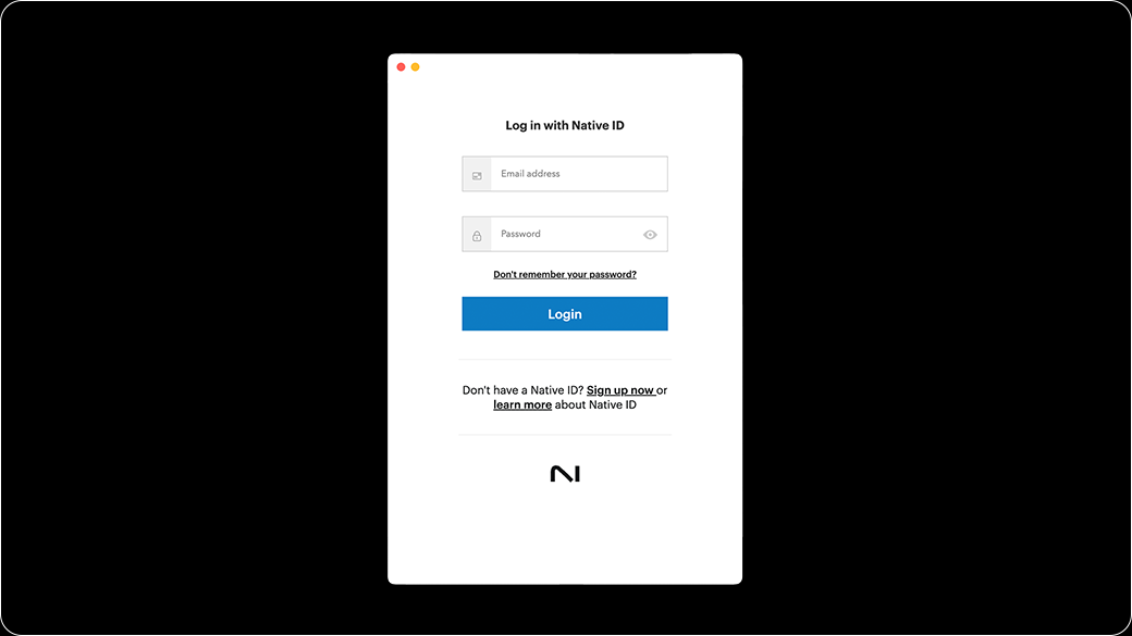 Step 1: Download, install, and run Native Access