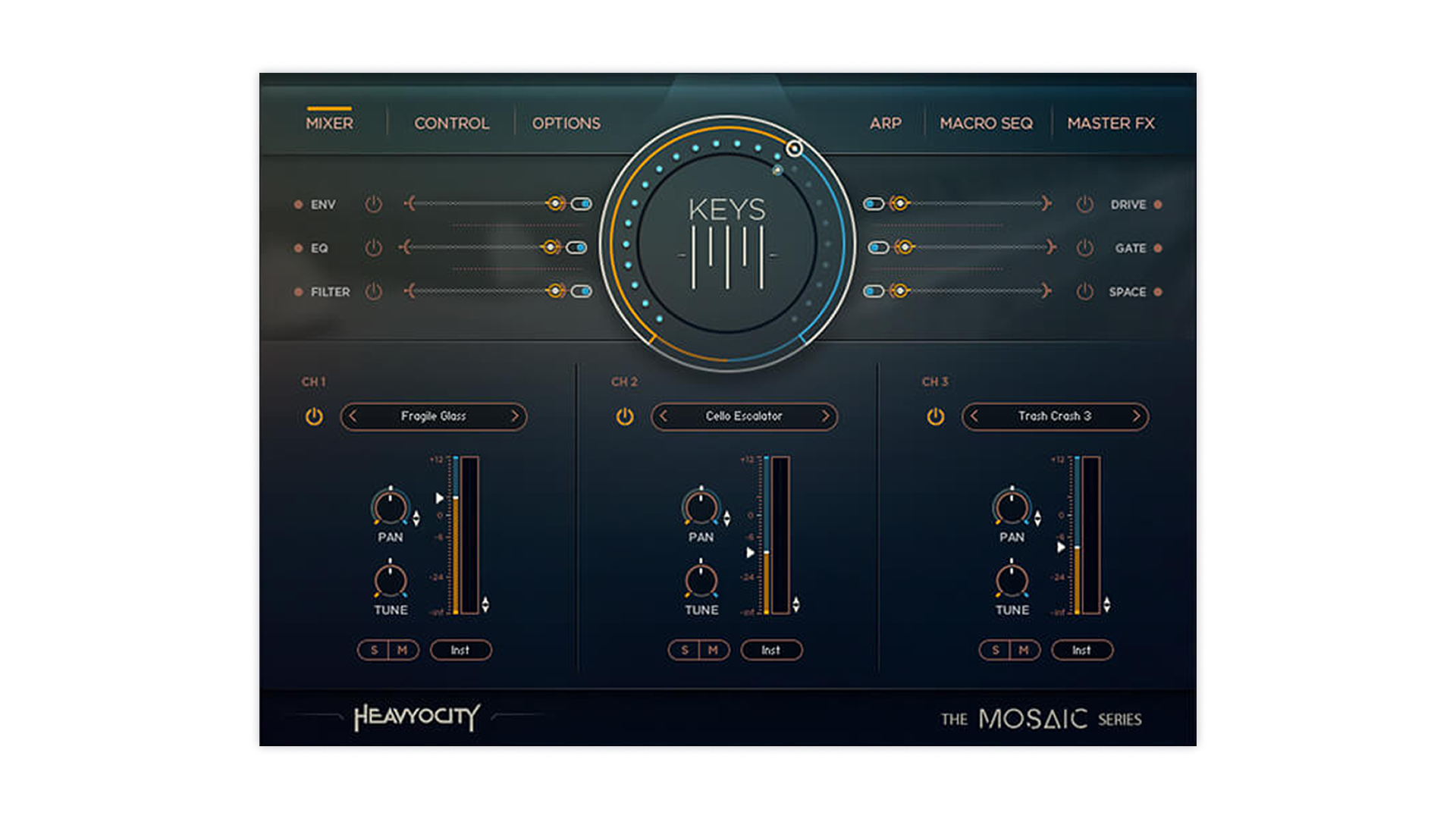 Mosaic Keys
