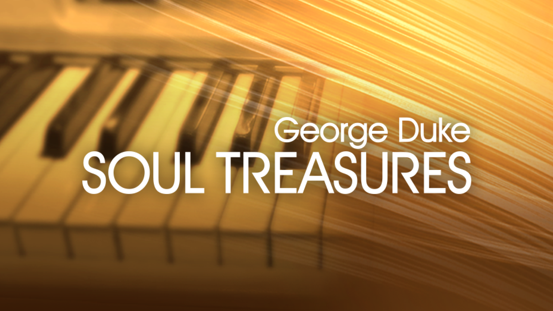 GEORGE DUKE SOUL TREASURES