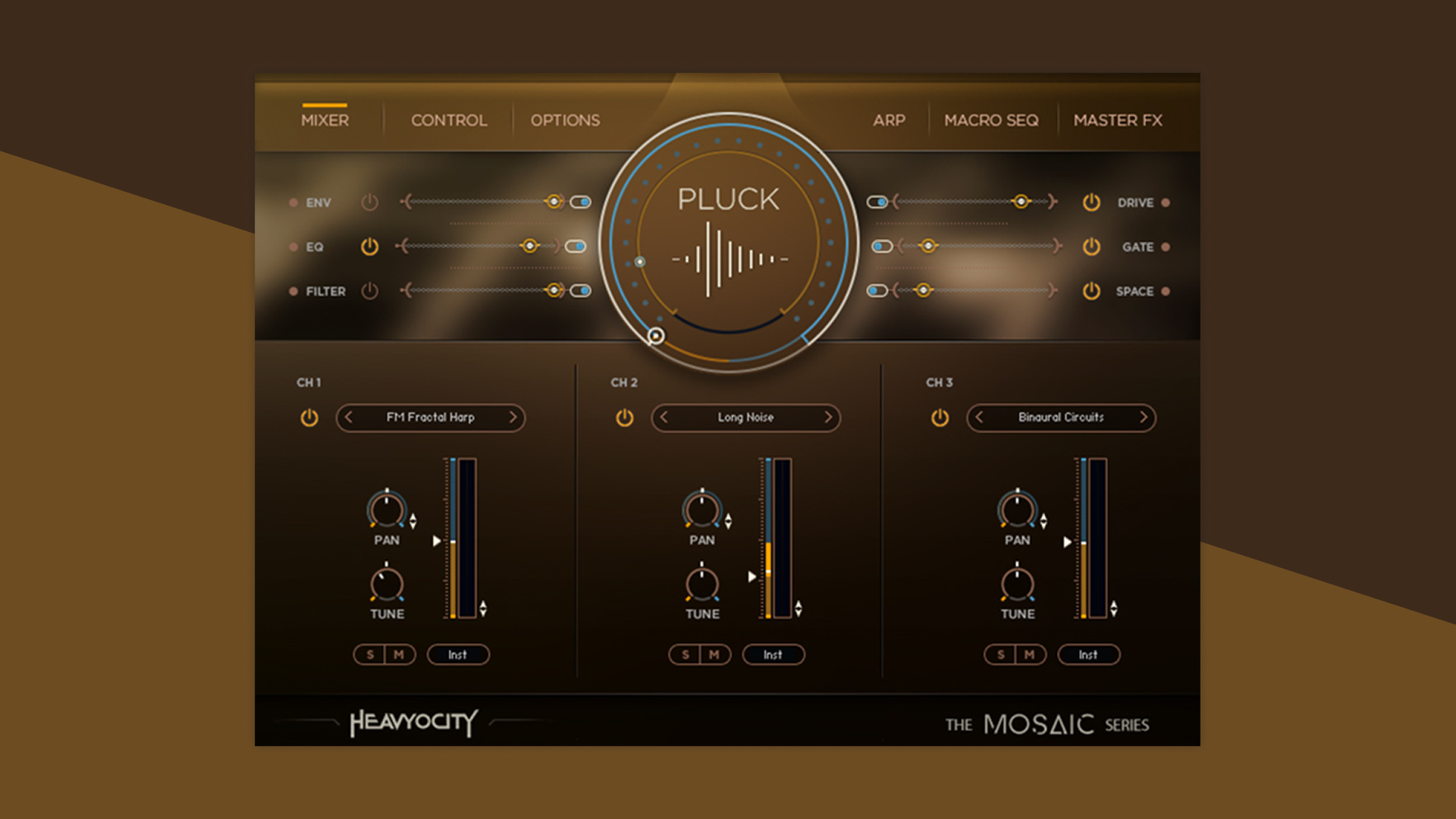 Mosaic Pluck