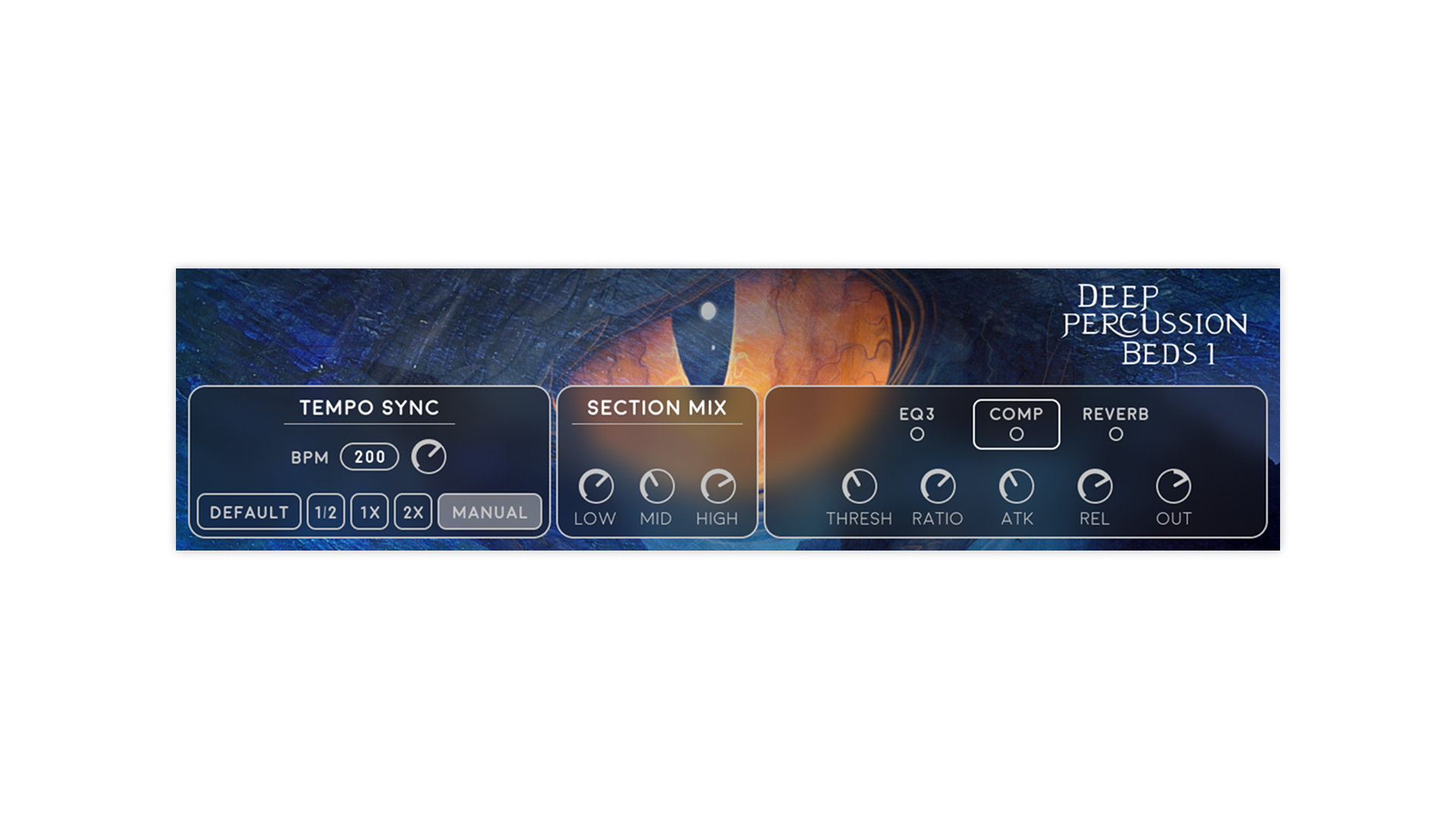 DEEP PERCUSSION BEDS 1
