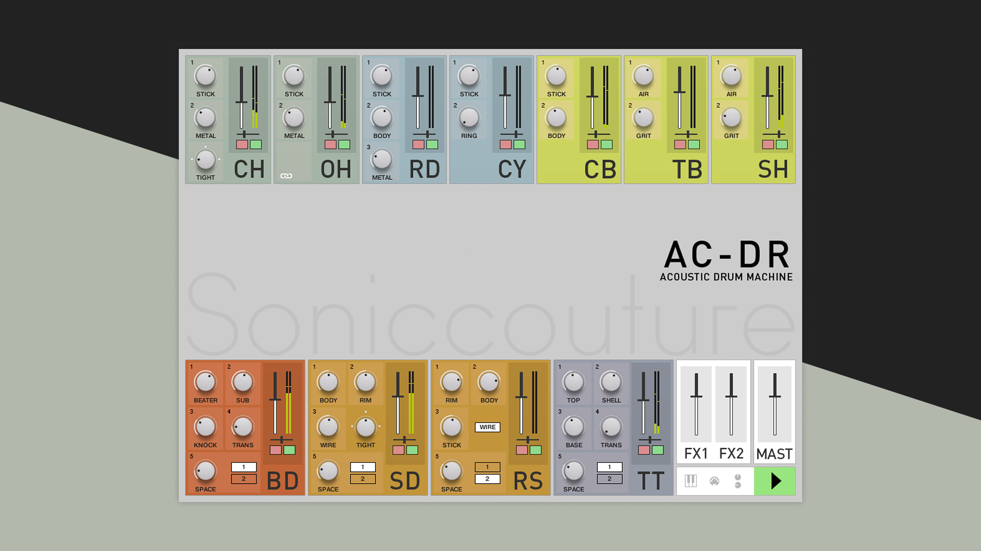 AC-DR 声学鼓机